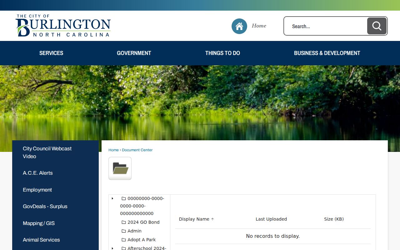 Burlington criminal records and police forms page